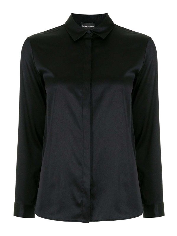 EMPORIO ARMANI: shirts - Silk shirt