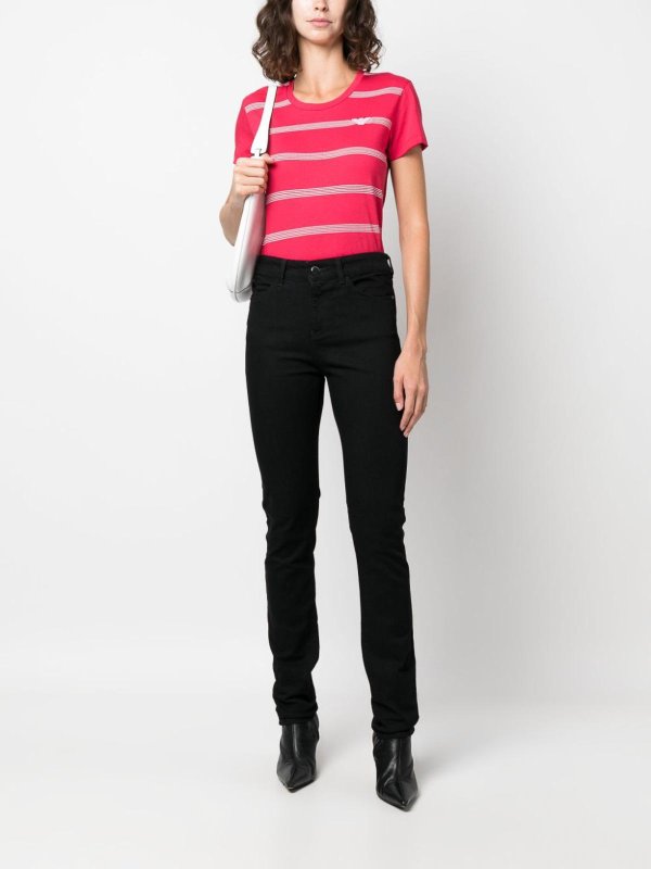 The Best Shops EMPORIO ARMANI: ブーツカットジーンズ - ブーツカットジーンズ - 黒