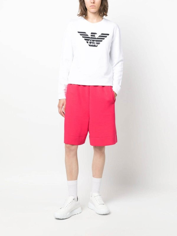 EMPORIO ARMANI buy online クルーネック - 白