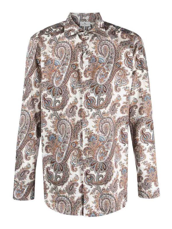 ETRO: Hemden - Hemd - Grau