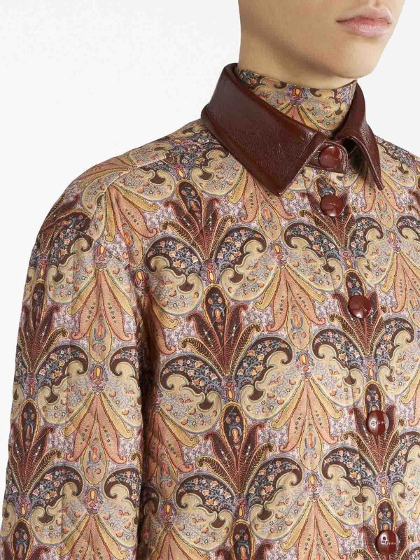 The Best Shops ETRO: giacche casual - Giacca camicia in lana e seta