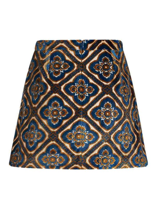 ETRO♡ マルチカラーミディスカート