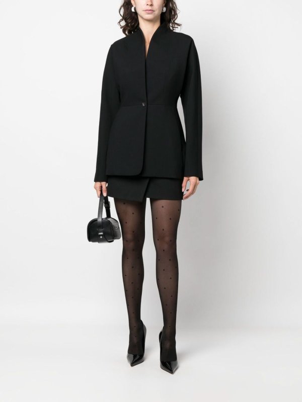 The Best Shops FERRAGAMO: Kurze Mäntel - Blazer - Schwarz