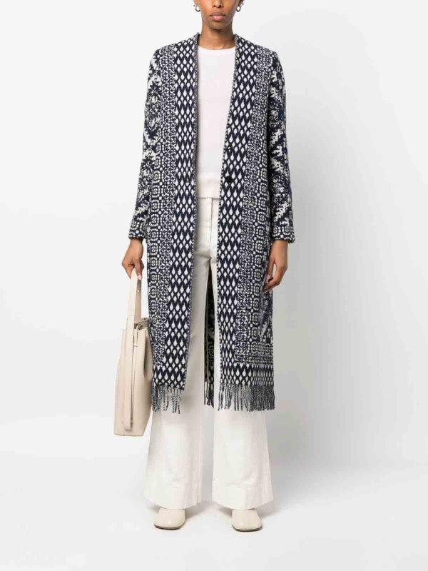 The Best Shops FORTE FORTE: Kurze Mäntel - Kurzer Mantel - Blau