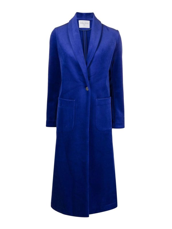 FORTE FORTE: short coats - Double chenille coat