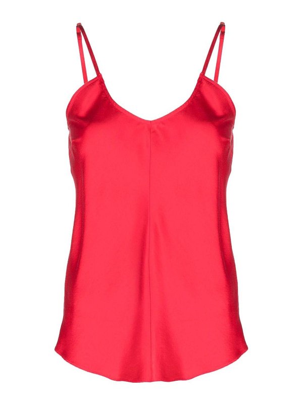FORTE FORTE: Tops & Tank tops - Silk satin top