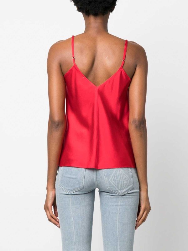 FORTE FORTE: Tops & Tank tops online - Silk satin top
