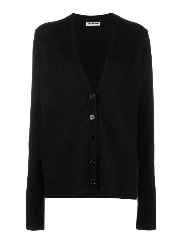 JIL SANDER: cardigans - Wool cardigan