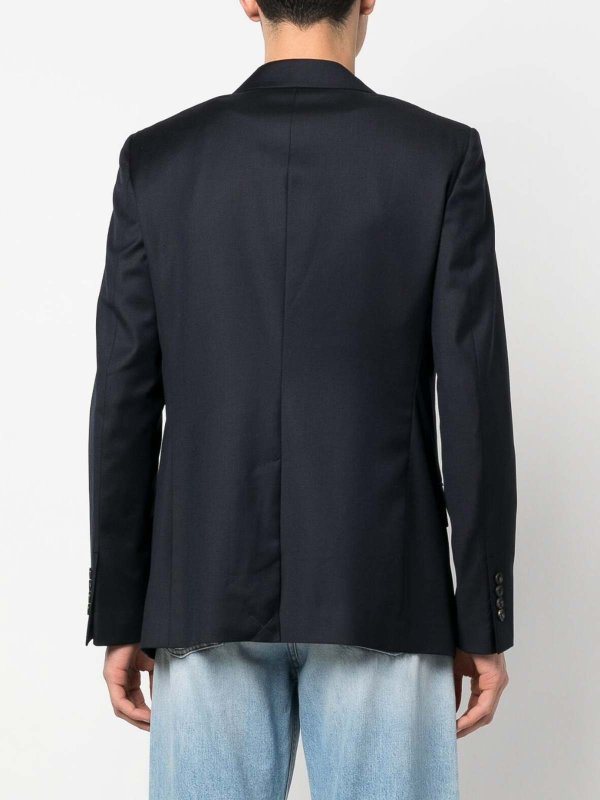 Single-breasted wool jacket shop online: LANVIN