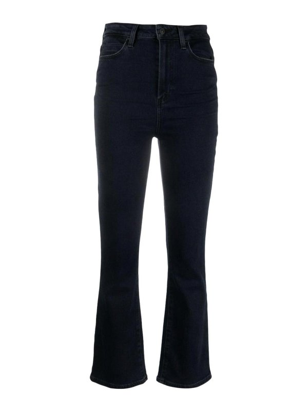 PAIGE: Bootcut - Bootcut Jeans - Blau