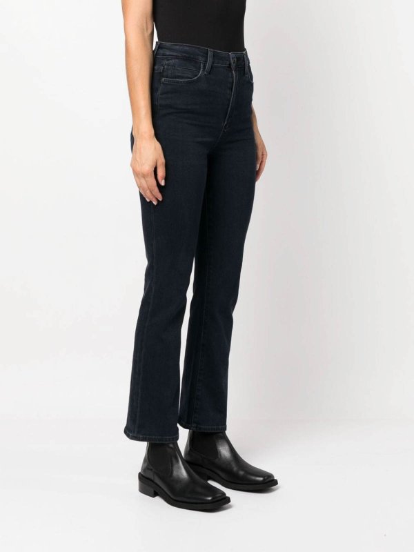 The Best Shops PAIGE: Bootcut - Bootcut Jeans - Blau