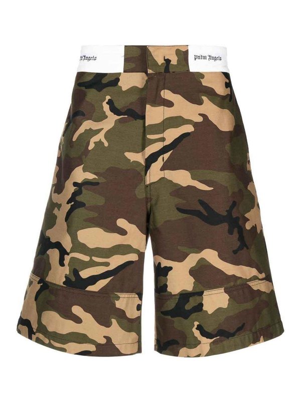 Palm Angels: Shorts - Short - Vert