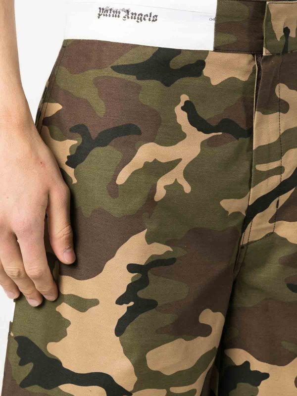 The Best Shops Palm Angels: Shorts - Short - Vert