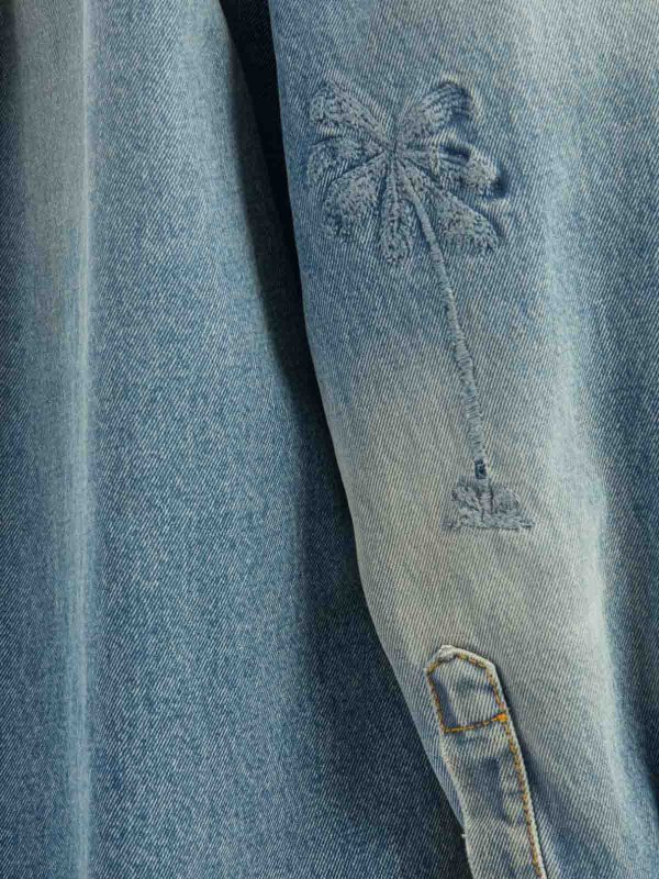 Palm Angels: Chemises online - Chemise - Bleu