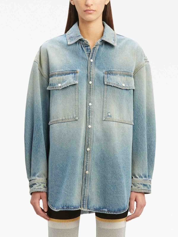 Palm Angels buy online Chemise - Bleu