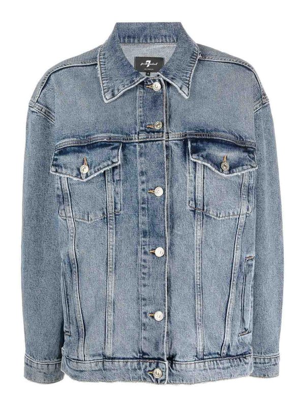 SEVEN: denim jacket - Denim jacket