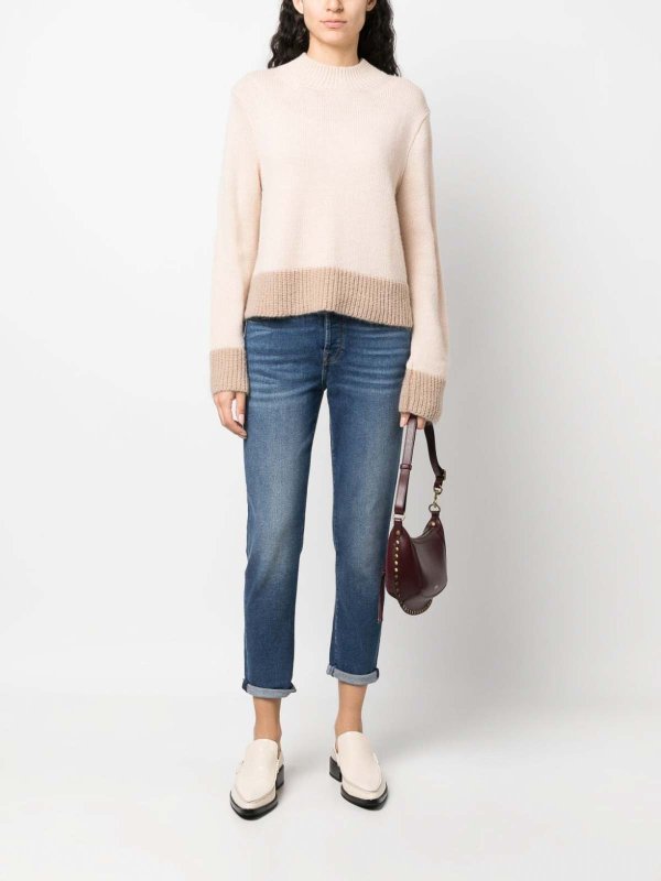 The Best Shops SEVEN: bootcut jeans - Cropped denim jeans