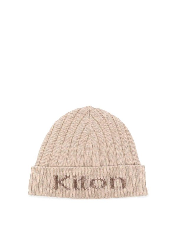 KITON: Mützen - Mütze - Beige