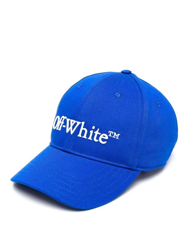 OFF-WHITE: hats & caps - Logo baseball cap