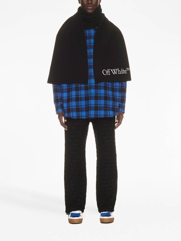 The Best Shops OFF-WHITE: Écharpes - Écharpe - Noir