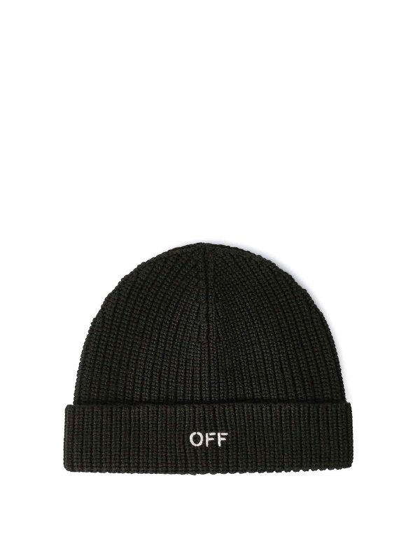 OFF-WHITE: Mützen - Mütze - Schwarz