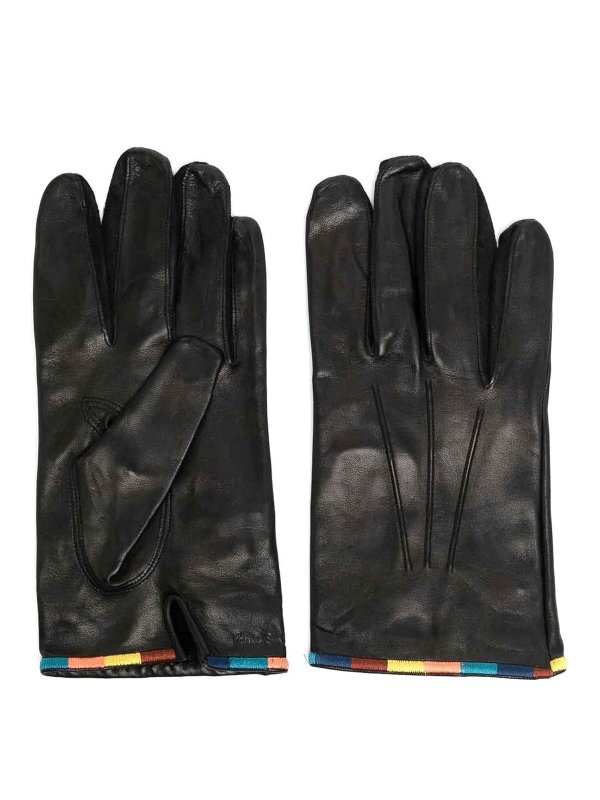 PAUL SMITH: gloves - Leather gloves