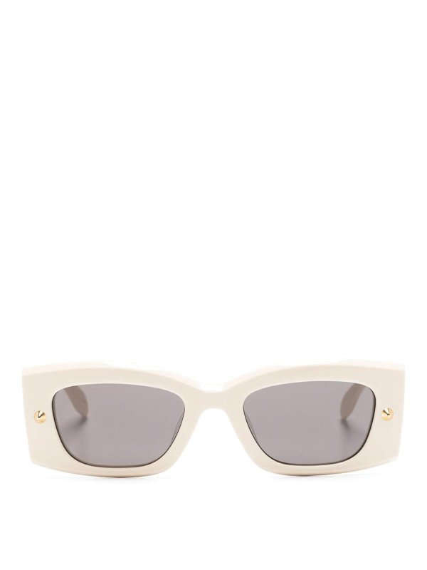ALEXANDER MCQUEEN: Gafas de sol - Gafas De Sol - Blanco