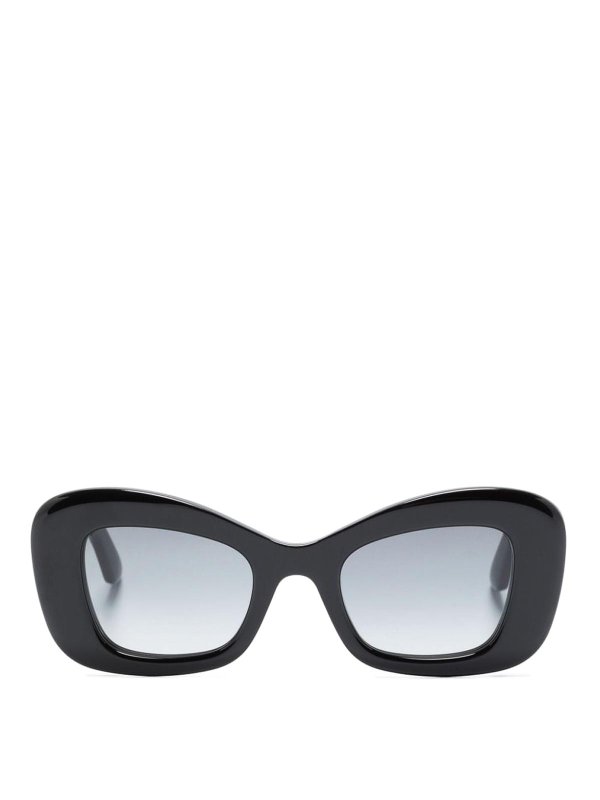 ALEXANDER MCQUEEN: サングラス - サングラス - 黒