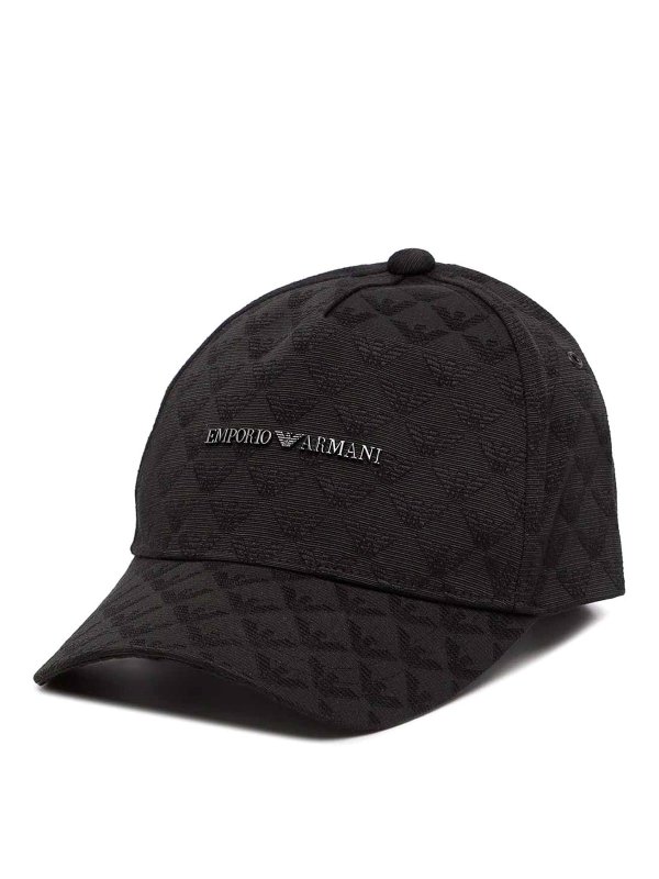EA7 Emporio Armani: Chapeaux - Chapeau - Noir