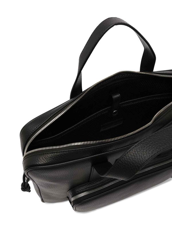 Leather briefcase shop online: EA7 Emporio Armani