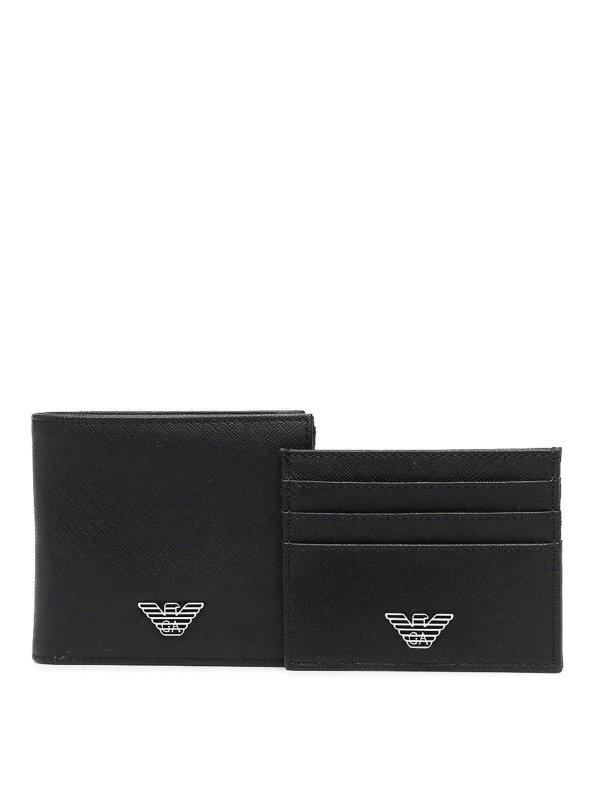 EA7 Emporio Armani: wallets & purses - Wallet and credit card case gift box