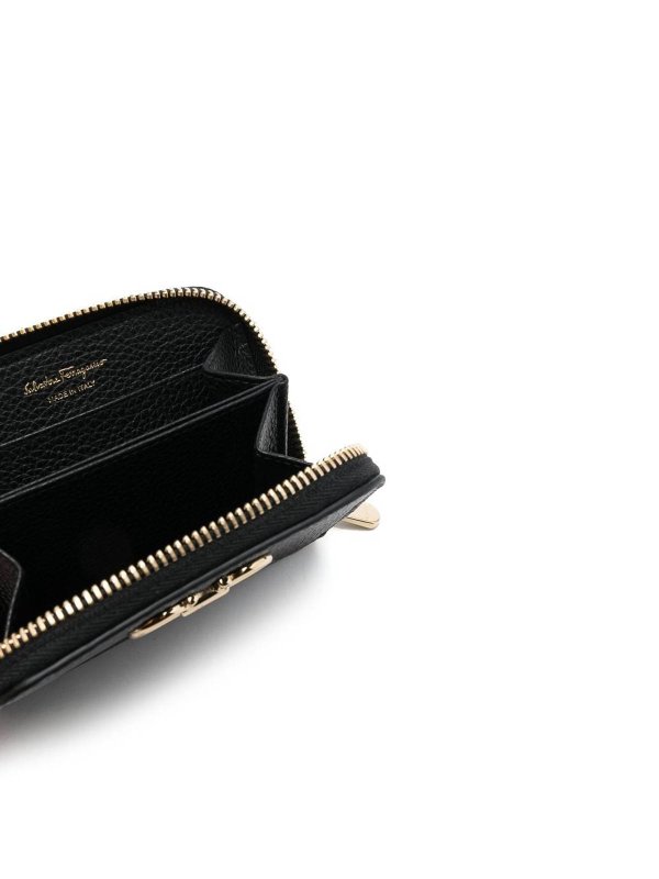 SALVATORE FERRAGAMO: wallets & purses online - Gancini leather card case