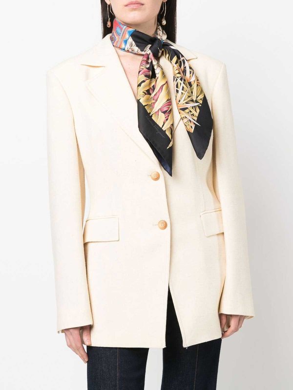 SALVATORE FERRAGAMO: ストール＆ショール online - ストール/ショール - 黒