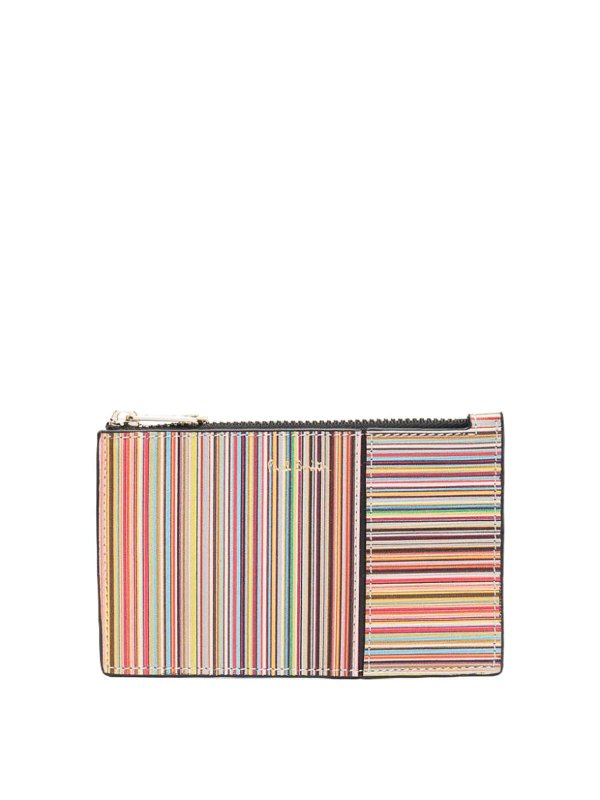 PAUL SMITH: portafogli - Signature stripe wallet