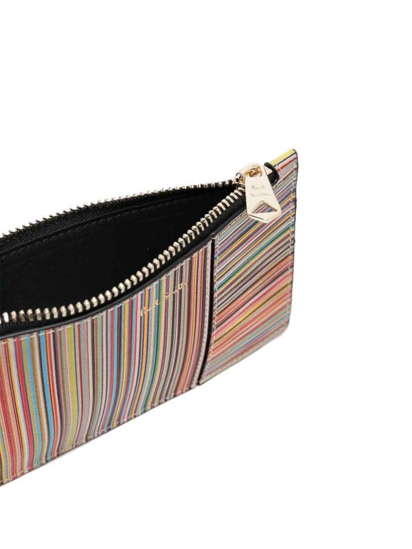 PAUL SMITH: portafogli online - Signature stripe wallet