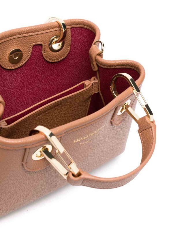 EMPORIO ARMANI: クロスボディバッグ online - クロスボディバッグ - ブラウン