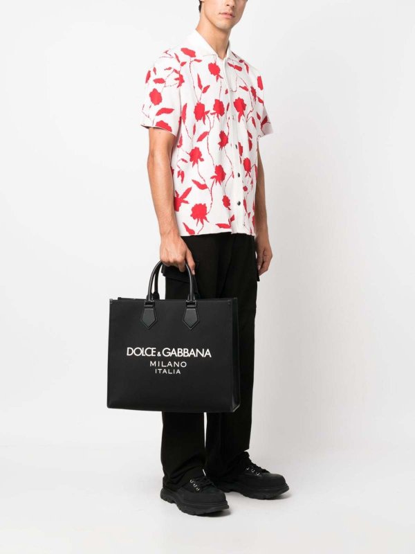 DOLCE & GABBANA buy online Borsa tote in nylon logato