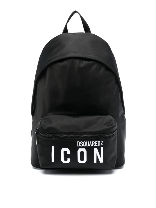 DSQUARED2: backpacks - Icon logo backpack
