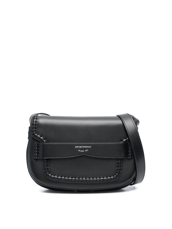 EMPORIO ARMANI: クロスボディバッグ - クロスボディバッグ - 黒