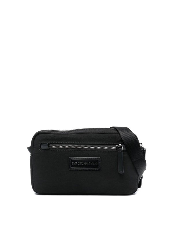 EMPORIO ARMANI: ウエストバッグ - ウエストバッグ - 黒