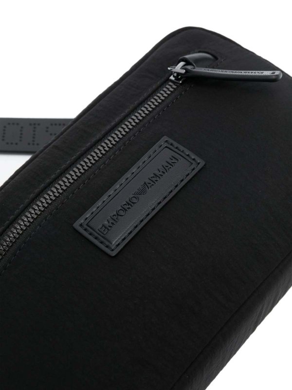 EMPORIO ARMANI buy online ウエストバッグ - 黒