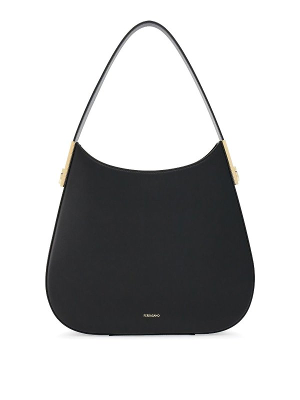 SALVATORE FERRAGAMO: Bolsas bandoleras - Bolsa Bandolera - Negro