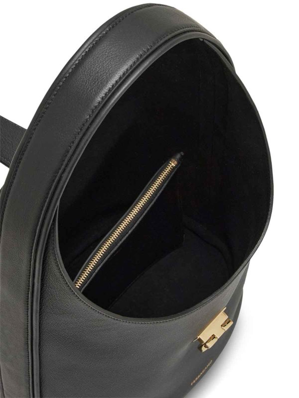 Medium leather hobo bag shop online: SALVATORE FERRAGAMO