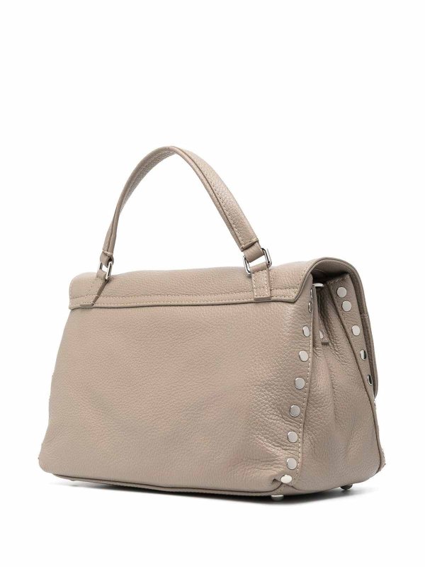 Postina s daily leather handbag shop online: ZANELLATO
