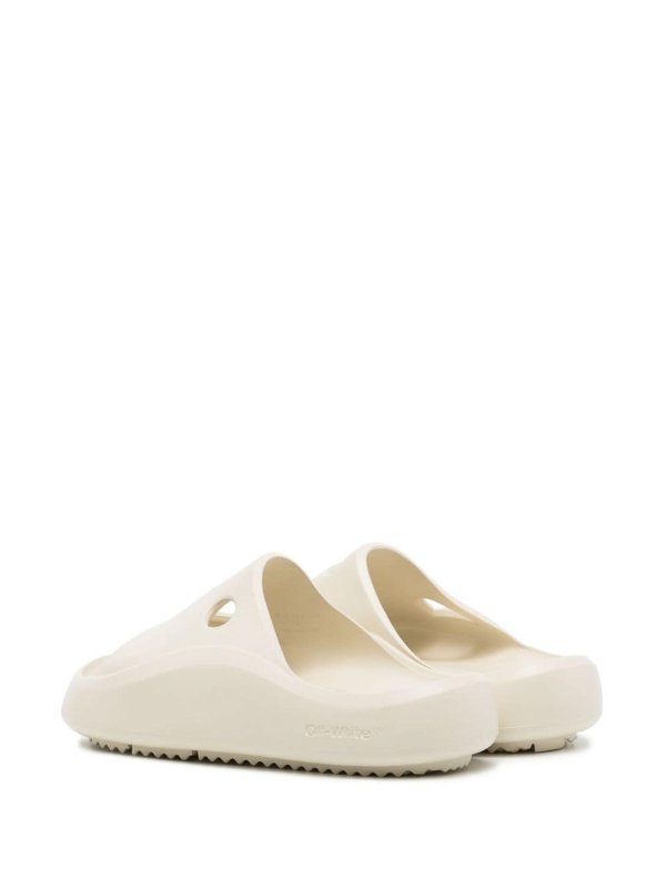 OFF-WHITE: flip flops online - Meteor sliders