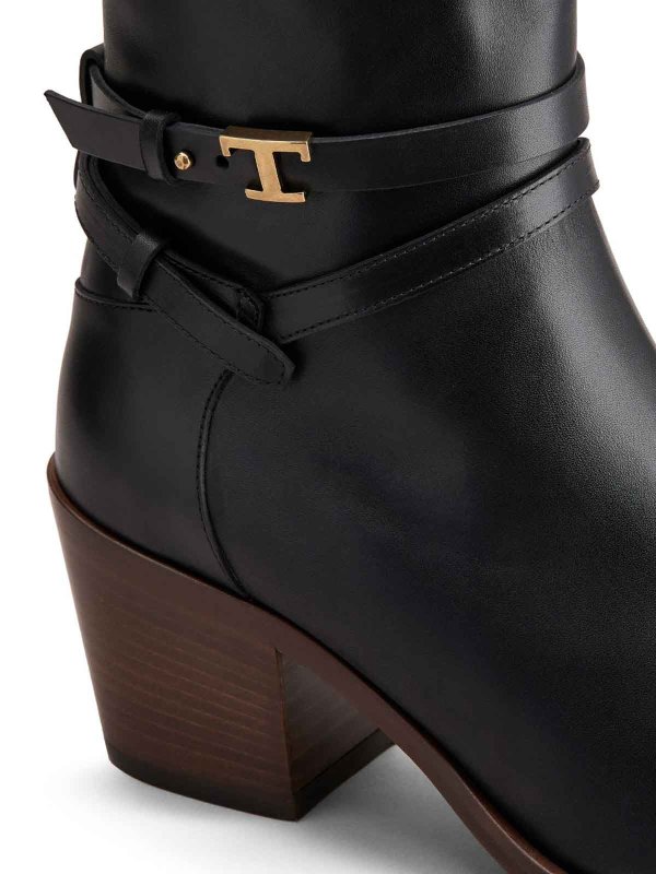 Leather boots shop online: TOD