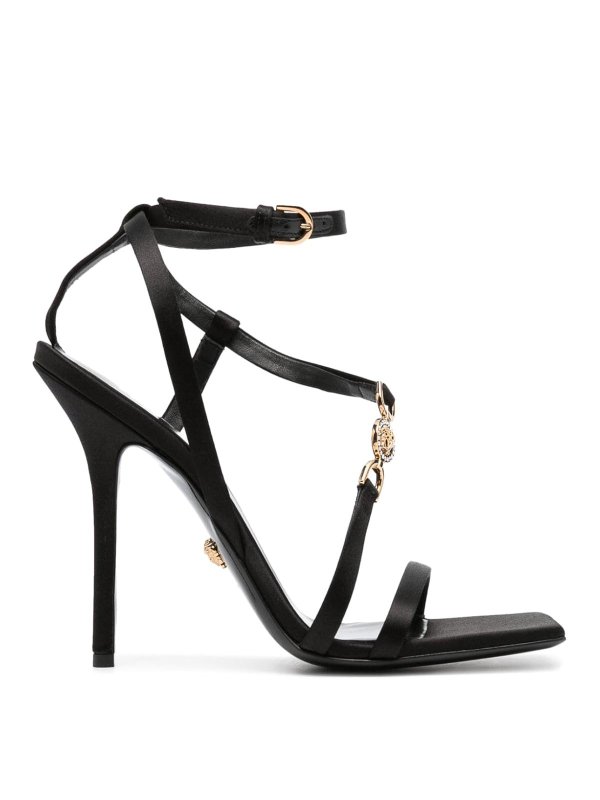 VERSACE: Sandales - Sandales - Noir