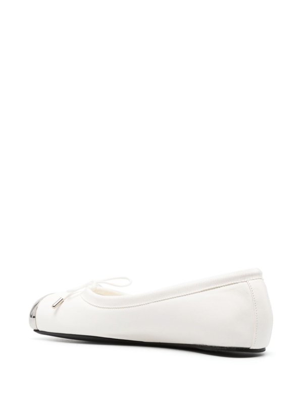 The Best Shops ALEXANDER MCQUEEN: flat shoes - Leather ballet flats