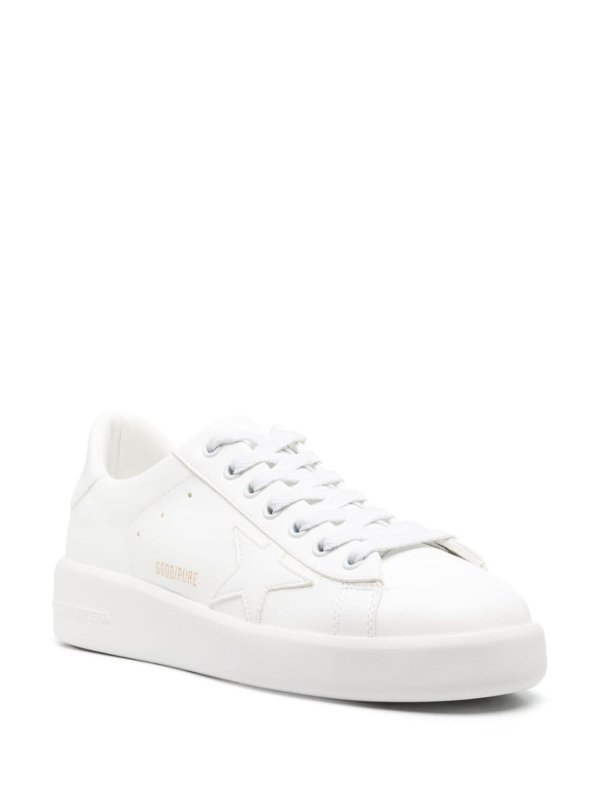 GOLDEN GOOSE: trainers online - Pure star leather sneakers