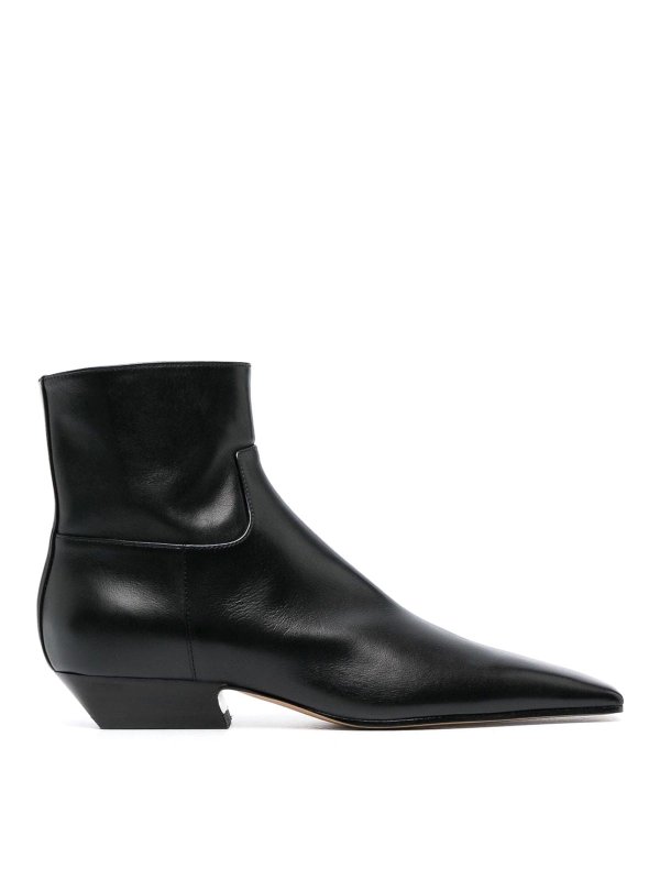 Ankle boots Khaite - Marfa leather ankle boots - F1066824200 | thebs.com